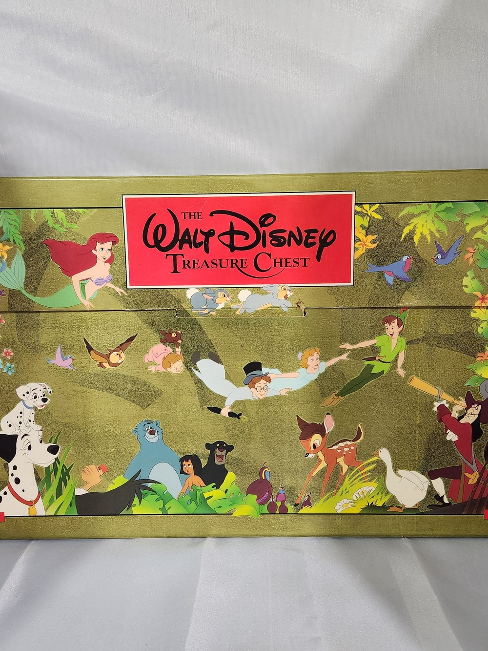 Disney Treasure Chest Wall Art - Gold and Red